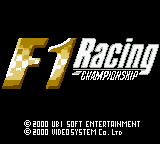 F1 Racing Championship (Europe) (En,Fr,De,Es,It) Title Screen
